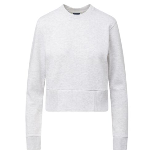 Women's Romi Cloud Fleece Crop Crewneck Sweatshirt Thumbnail