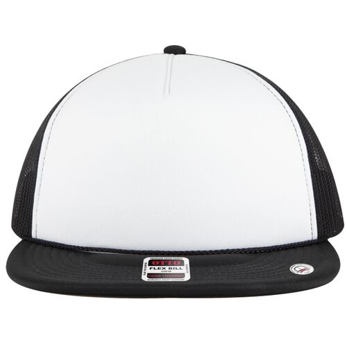 OTTO CAP "OTTO SNAP" 5 Panel Pro Style Mesh Back Trucker Snapback Hat Thumbnail