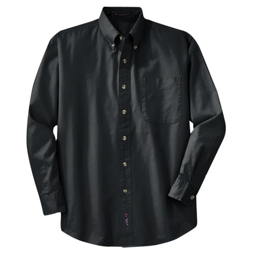 Tall Long Sleeve Twill Shirt Thumbnail