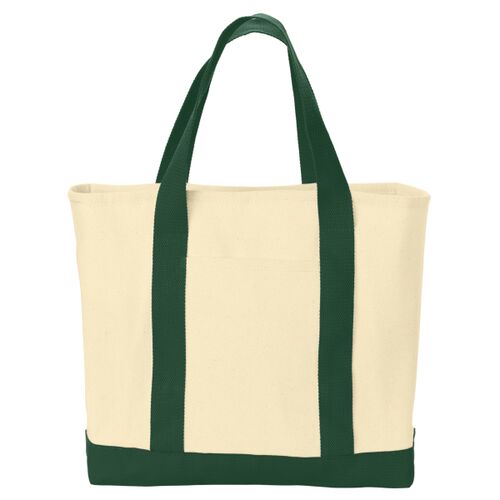 Ideal Twill Two Tone Shopping Tote Thumbnail